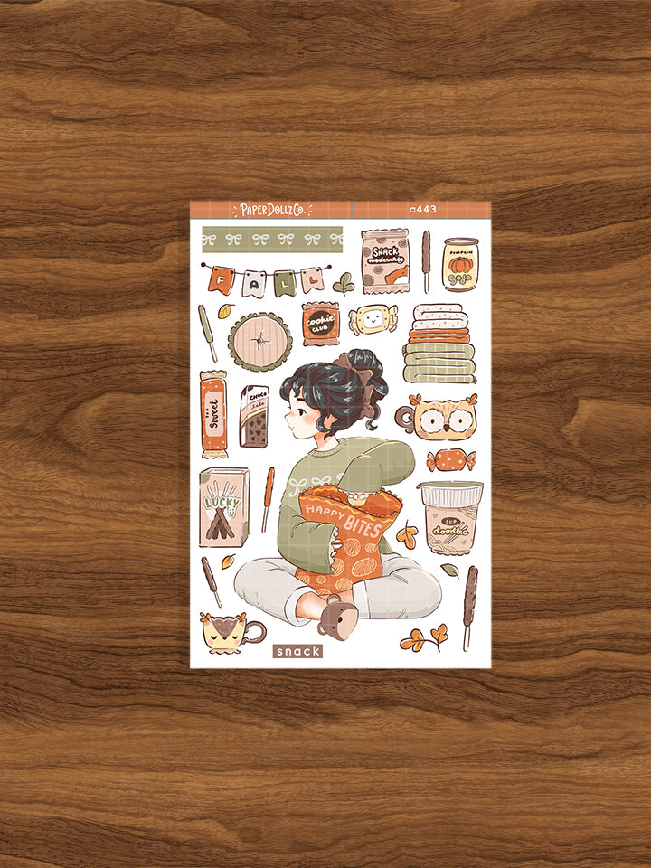 Snack | Cozy Harvest | Collection Stickers | C443