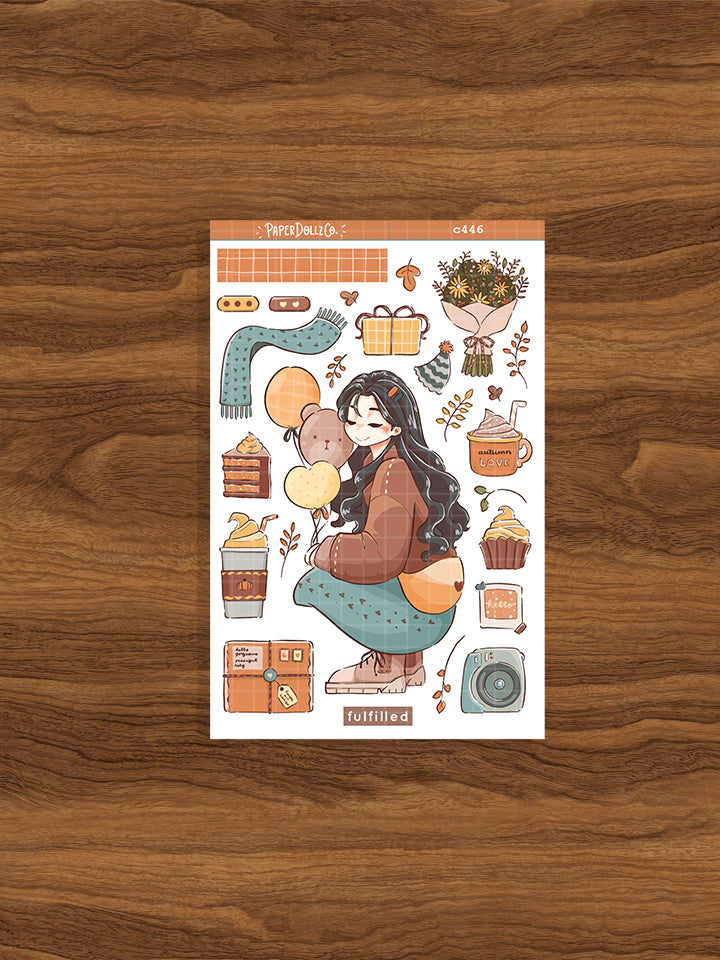 Fulfilled | Cozy Harvest | Collection Stickers | C446