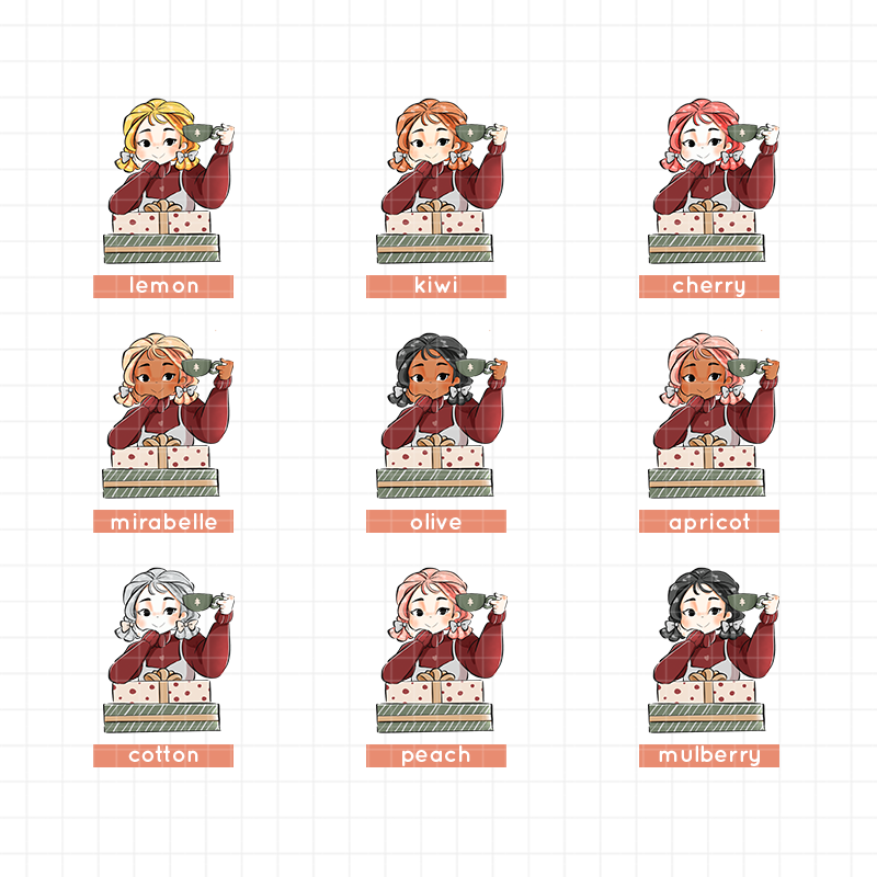 Coffeeholic | Unbox the Joy | Hobonichi A6 Daily Sticker Kit - a111