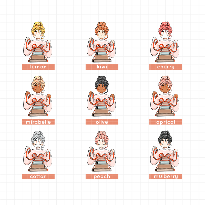 Christmas | Just Dolls Stickers | J473