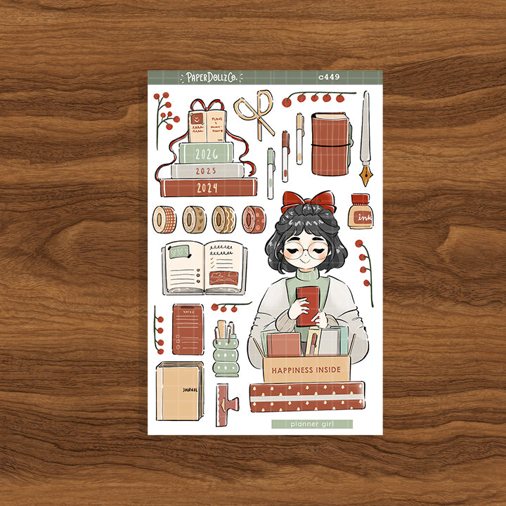 Planner Girl | Unbox the Joy | Collection Stickers | C449
