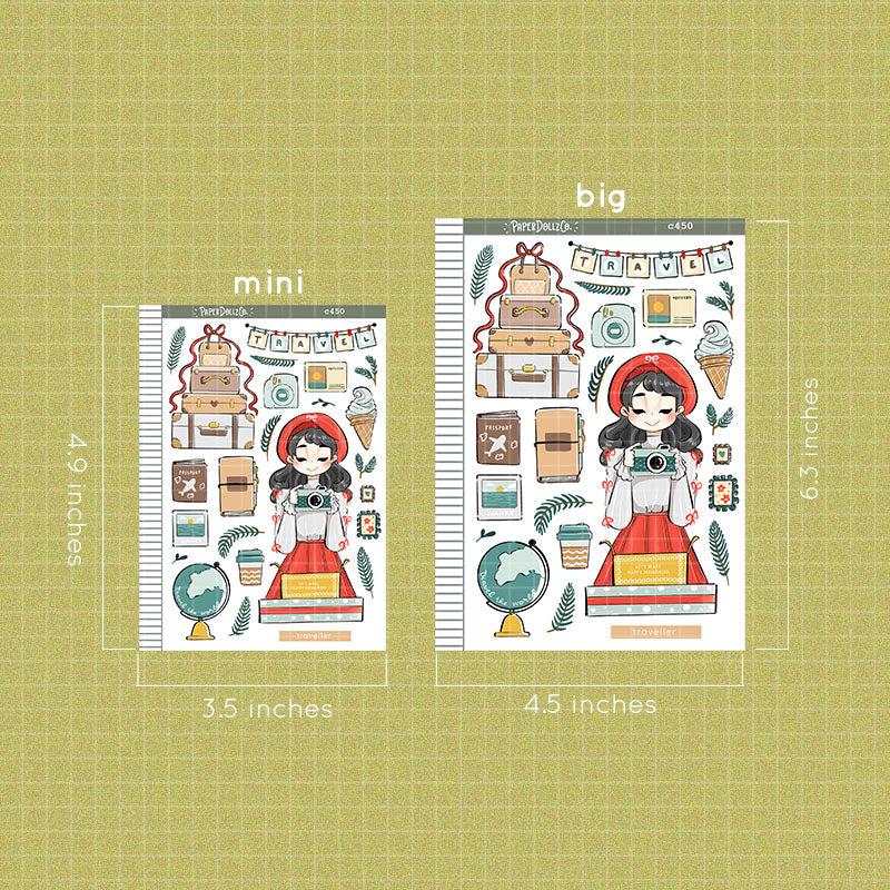 Traveller | Unbox the Joy | Collection Stickers | C450
