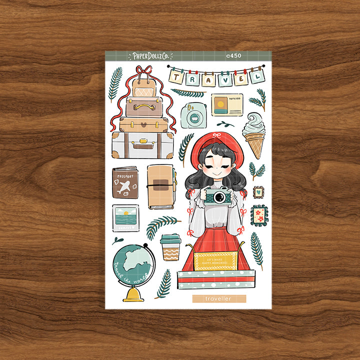 Traveller | Unbox the Joy | Collection Stickers | C450
