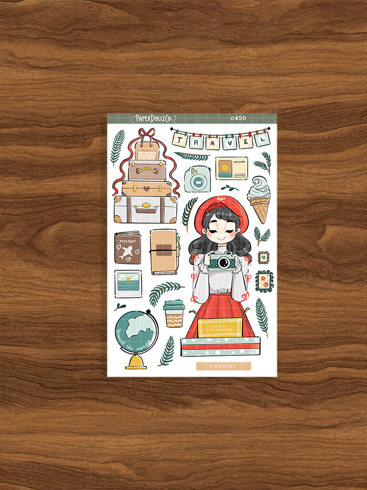 Traveller | Unbox the Joy | Collection Stickers | C450