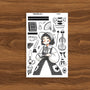 Beryl | Midnight Muse | Collection Stickers | C458