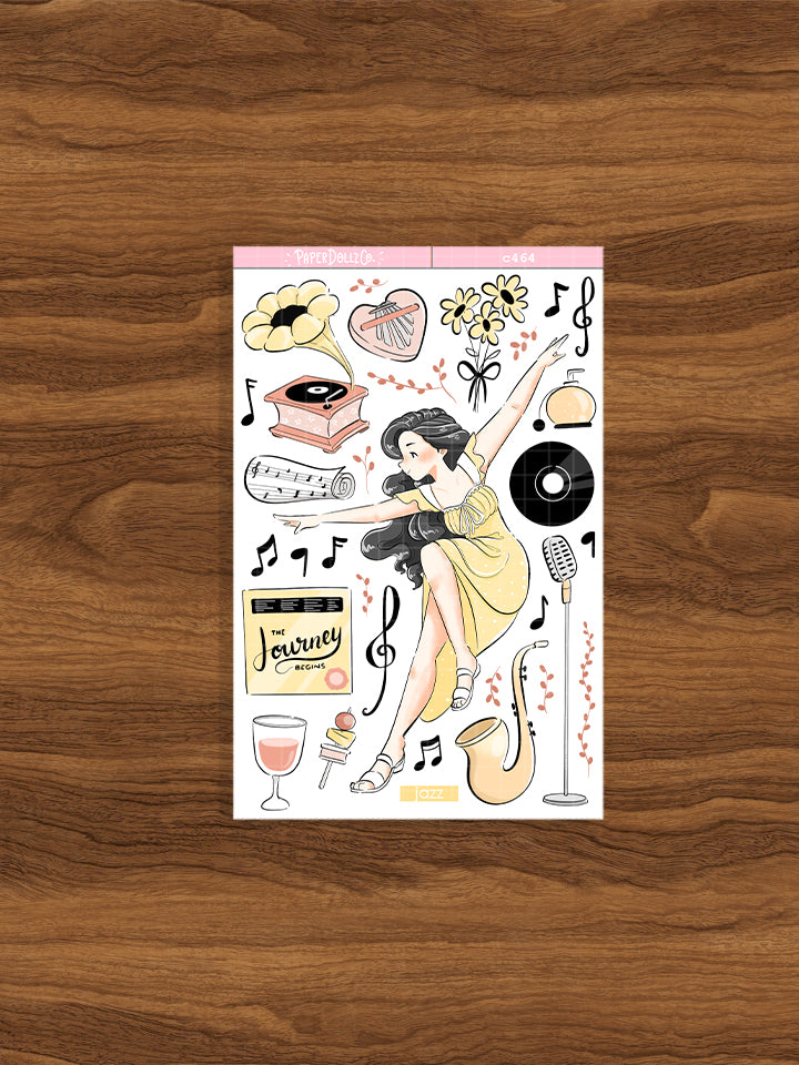 Jazz | Cloud Dancer | Collection Stickers | C464