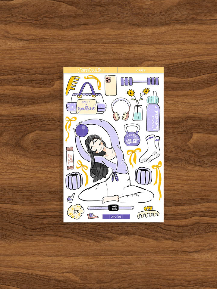 Pilates | Body In Motion | Collection Stickers | C469