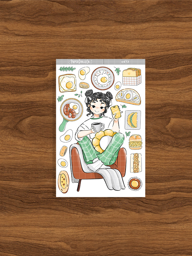 Egg | The Breakfast Club | Collection Stickers | C473