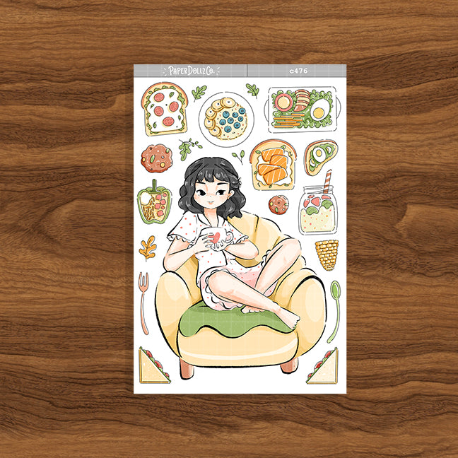 Healthy | The Breakfast Club | Collection Stickers | C476