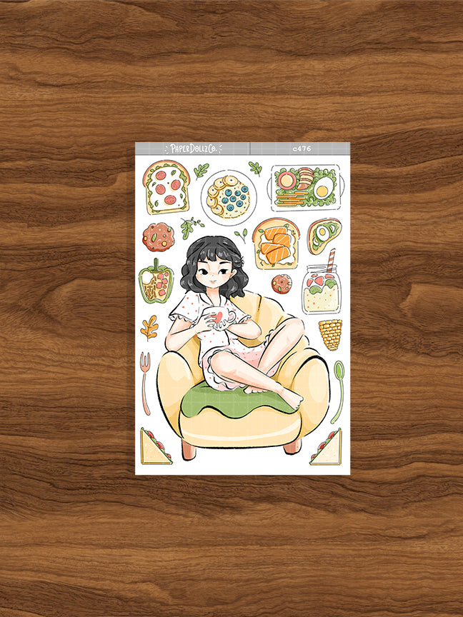 Healthy | The Breakfast Club | Collection Stickers | C476