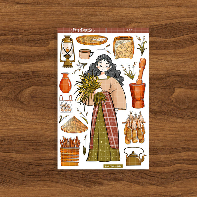 Ang Magsasaka | Collection Stickers | C477