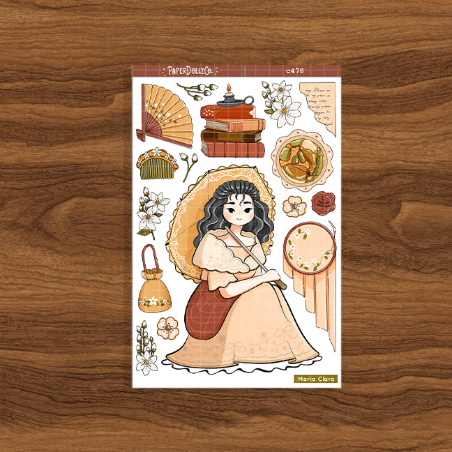 Maria Clara | Collection Stickers | C478