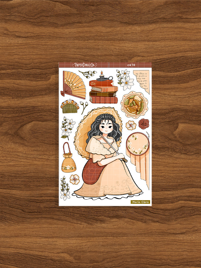 Maria Clara | Collection Stickers | C478