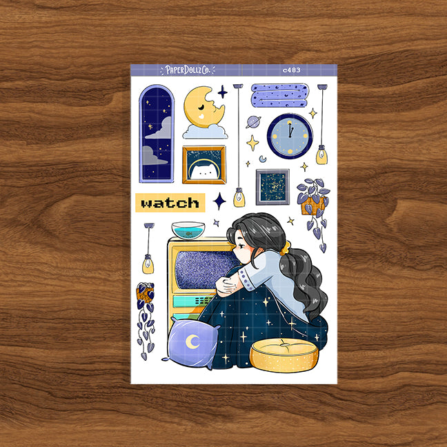 Watch | Night Owl Club | Collection Stickers | C483