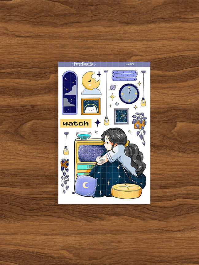 Watch | Night Owl Club | Collection Stickers | C483
