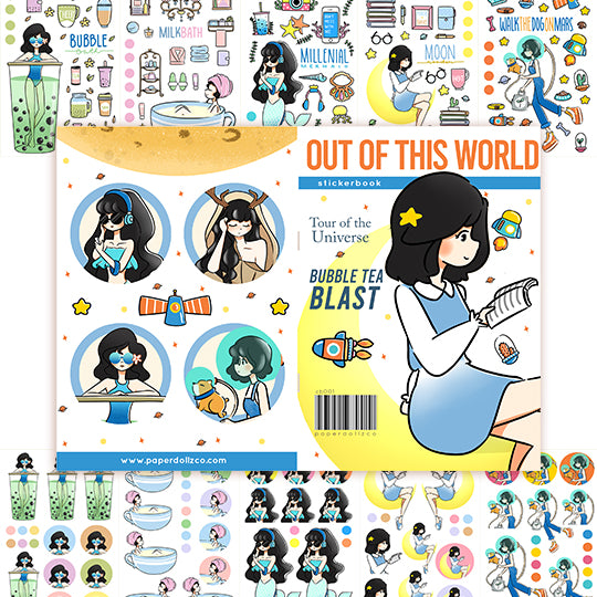 Out of this World | Planner Sticker Book | CB001