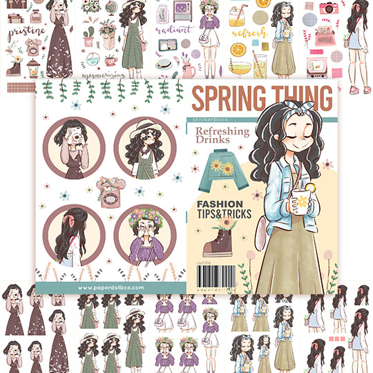 Spring Thing | Planner Sticker Book | CB010b