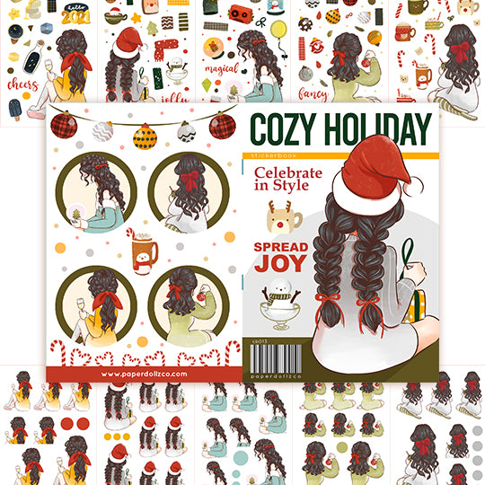 Cozy Holiday | Planner Sticker Book | CB013