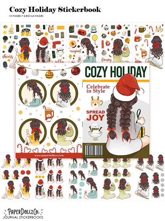 Cozy Holiday | Planner Sticker Book | CB013
