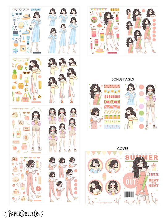 Sweet Summer | Planner Sticker Book | CB020
