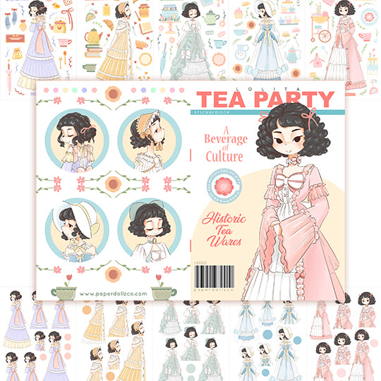 Tea Party | Planner Sticker Book | CB022