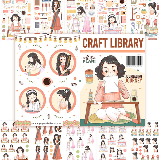 Craft Library | Planner Sticker Book | CB027