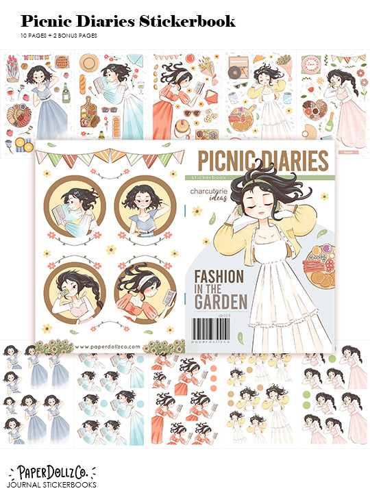 Picnic Diaries | Planner Sticker Book | CB029