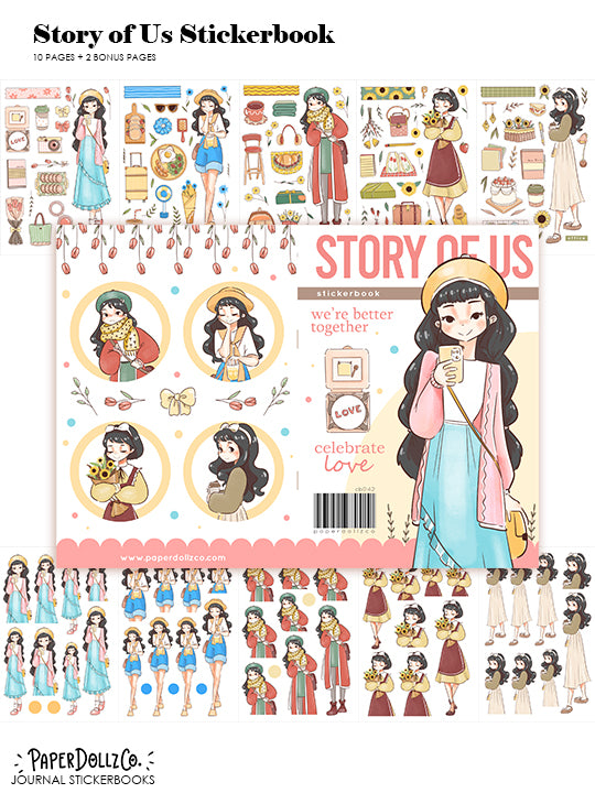Story of Us | Planner Sticker Book | CB042