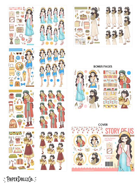 Story of Us | Planner Sticker Book | CB042