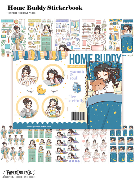Home Buddy | Planner Sticker Book | CB046