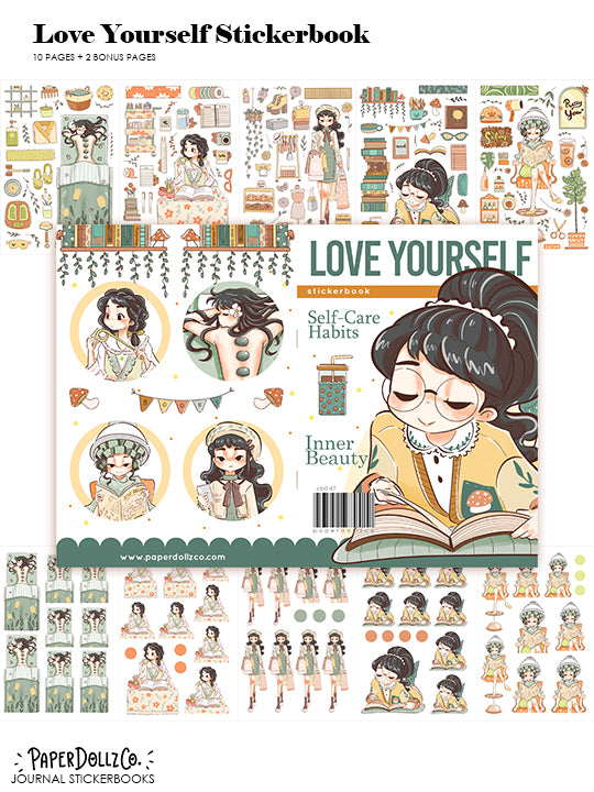 Love Yourself | Planner Sticker Book | CB047