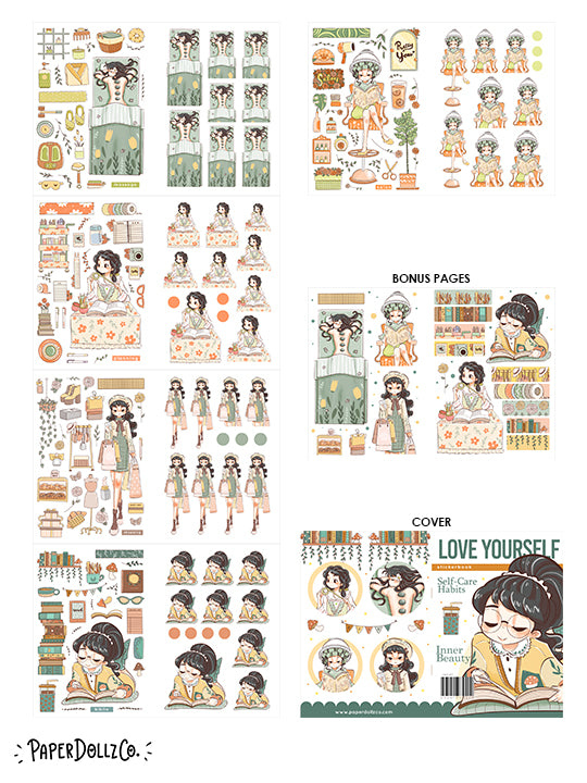 Love Yourself | Planner Sticker Book | CB047