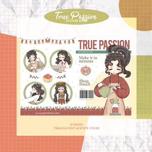 True Passion PaperDollzCo Planner Sticker Book | CB050