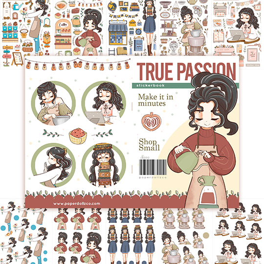 True Passion | Planner Sticker Book | CB050