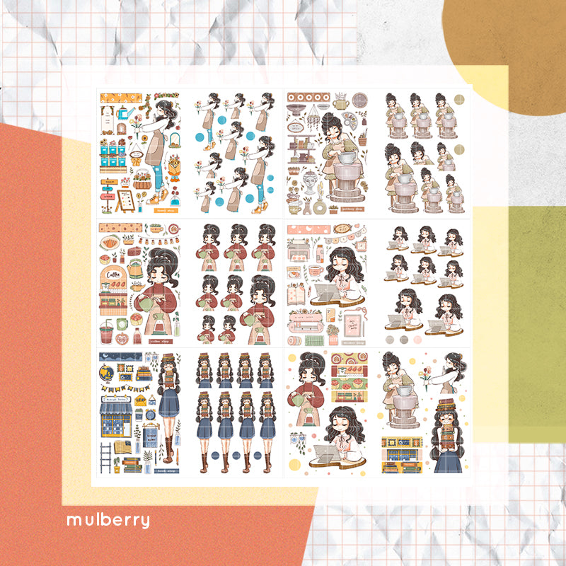 True Passion PaperDollzCo Planner Sticker Book | CB050