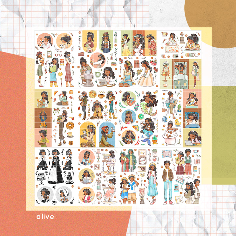 6th Anniversary Sticker Book | CB051