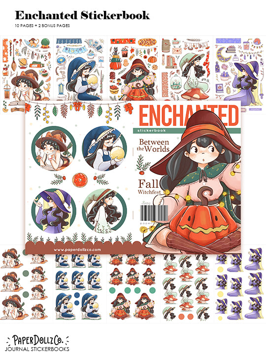 Enchanted | Planner Sticker Book | CB052