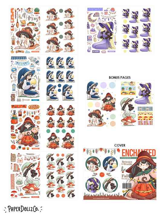 Enchanted | Planner Sticker Book | CB052