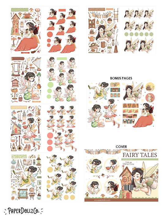 Fairy Tales | Planner Sticker Book | CB059