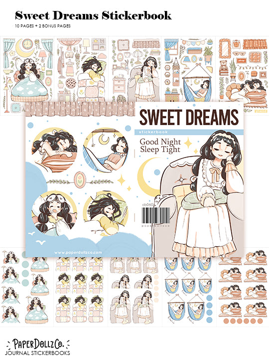 Sweet Dreams | Planner Sticker Book | CB060
