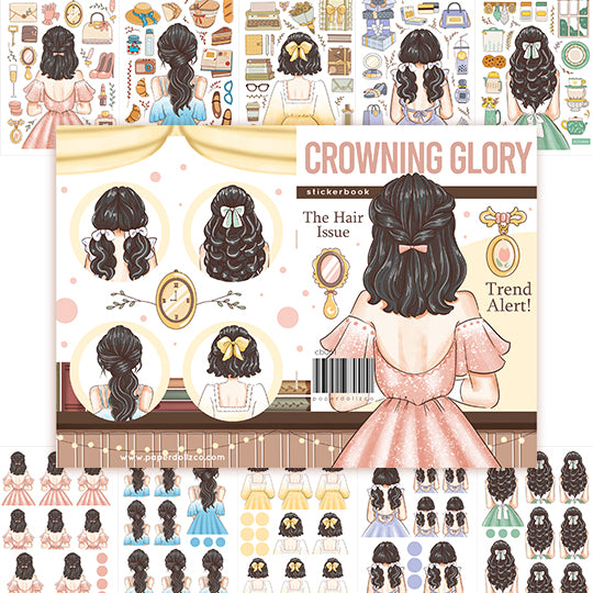 Crowning Glory | Planner Sticker Book | CB061