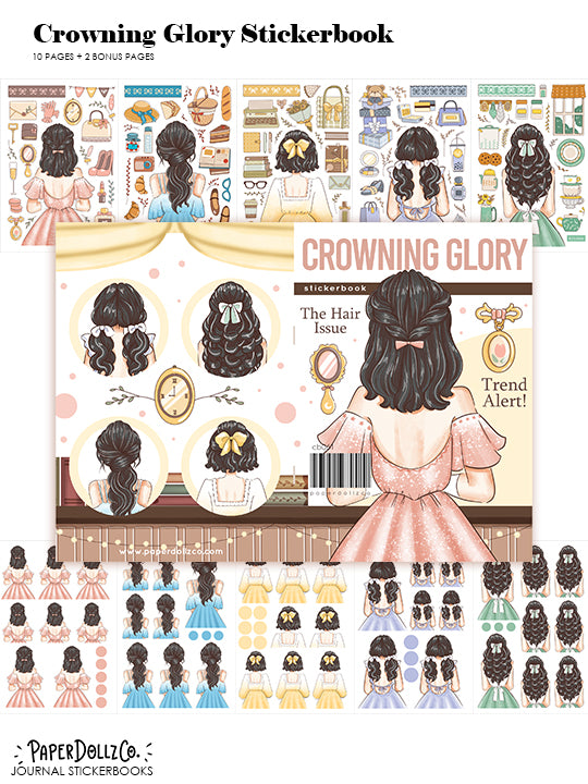 Crowning Glory | Planner Sticker Book | CB061