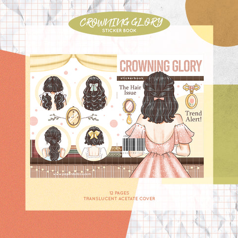 Crowning Glory PaperDollzCo Planner Sticker Book | CB061