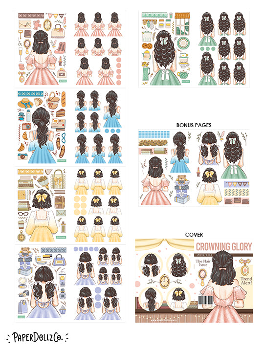 Crowning Glory | Planner Sticker Book | CB061