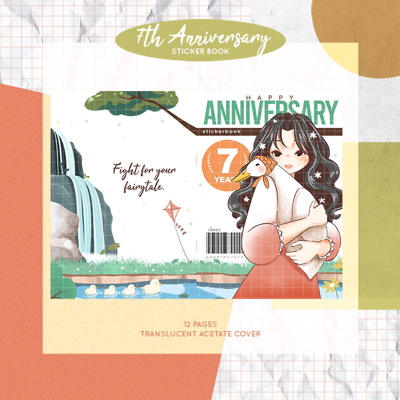 7th Anniversary Sticker Book | Cb062