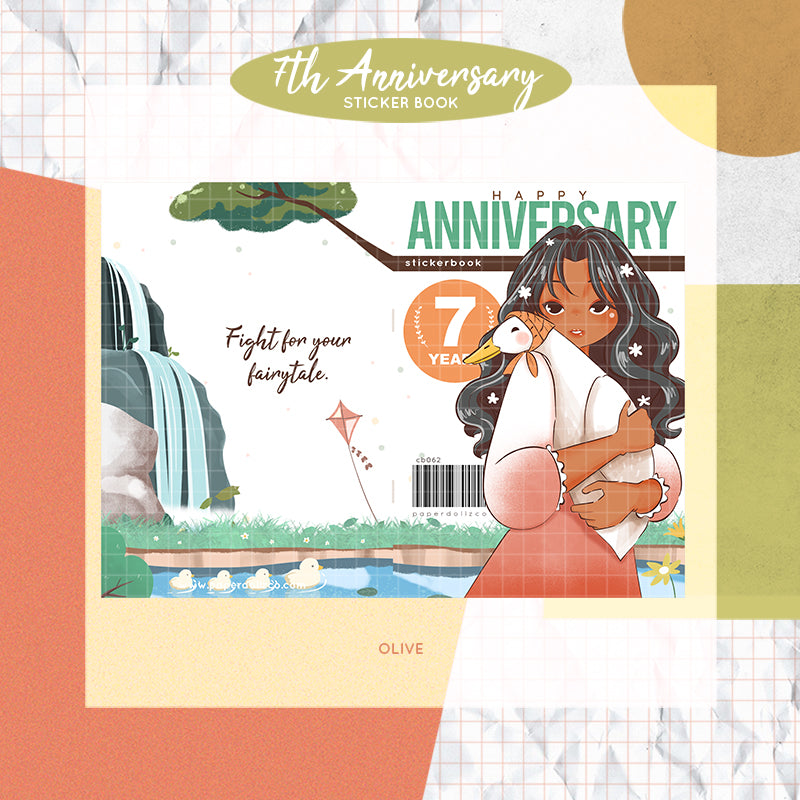 7th Anniversary Sticker Book | Cb062