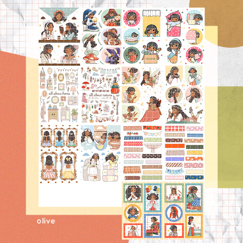 7th Anniversary Sticker Book | Cb062