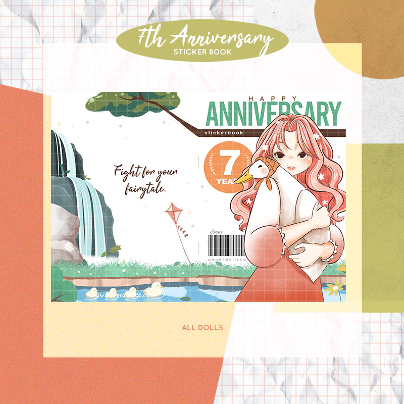 7th Anniversary Sticker Book | Cb062
