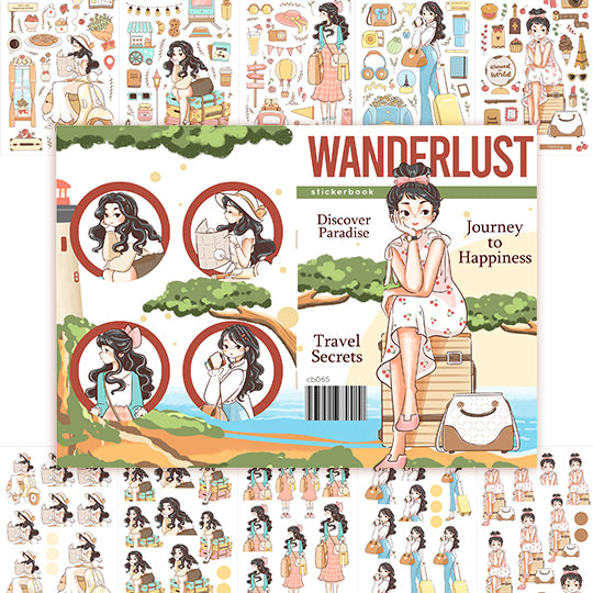 Wanderlust | Planner Sticker Book | CB065
