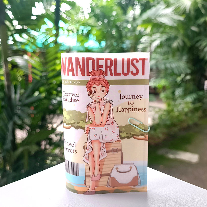 Wanderlust PaperDollzCo Planner Sticker Book | CB065